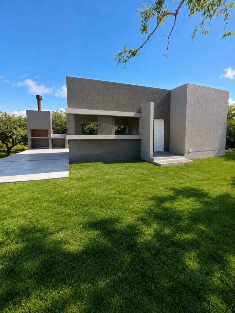CASA MINIMALISTA DE TRES AMBIENTES LAS MORERAS | MERLO | Casa 3