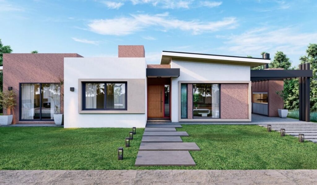 CASA MINIMALISTA 3 AMBIENTES EN LAS MORERAS | MERLO | Casa 4