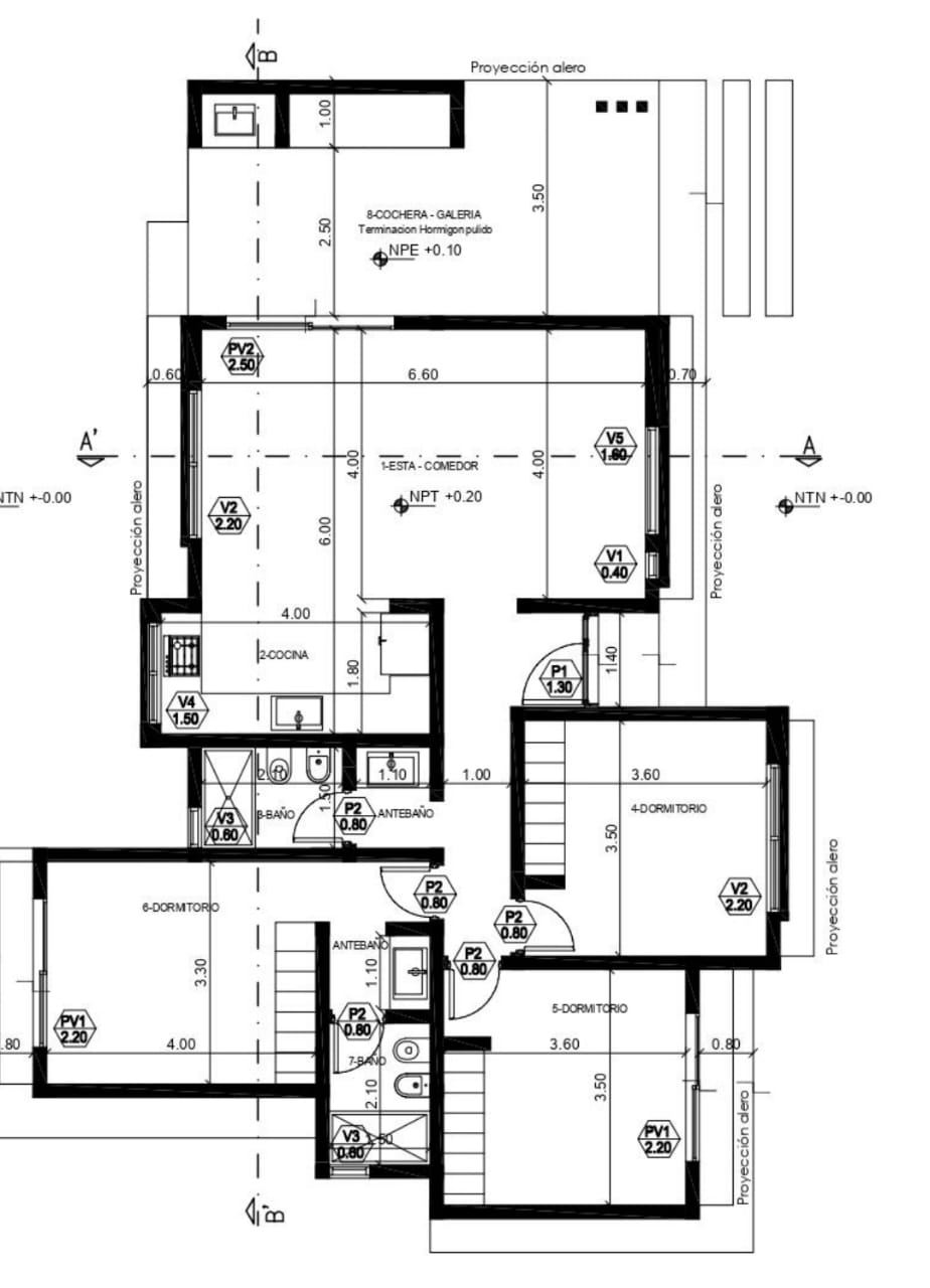 CASA MINIMALISTA 3 AMBIENTES EN LAS MORERAS | MERLO | Casa 4