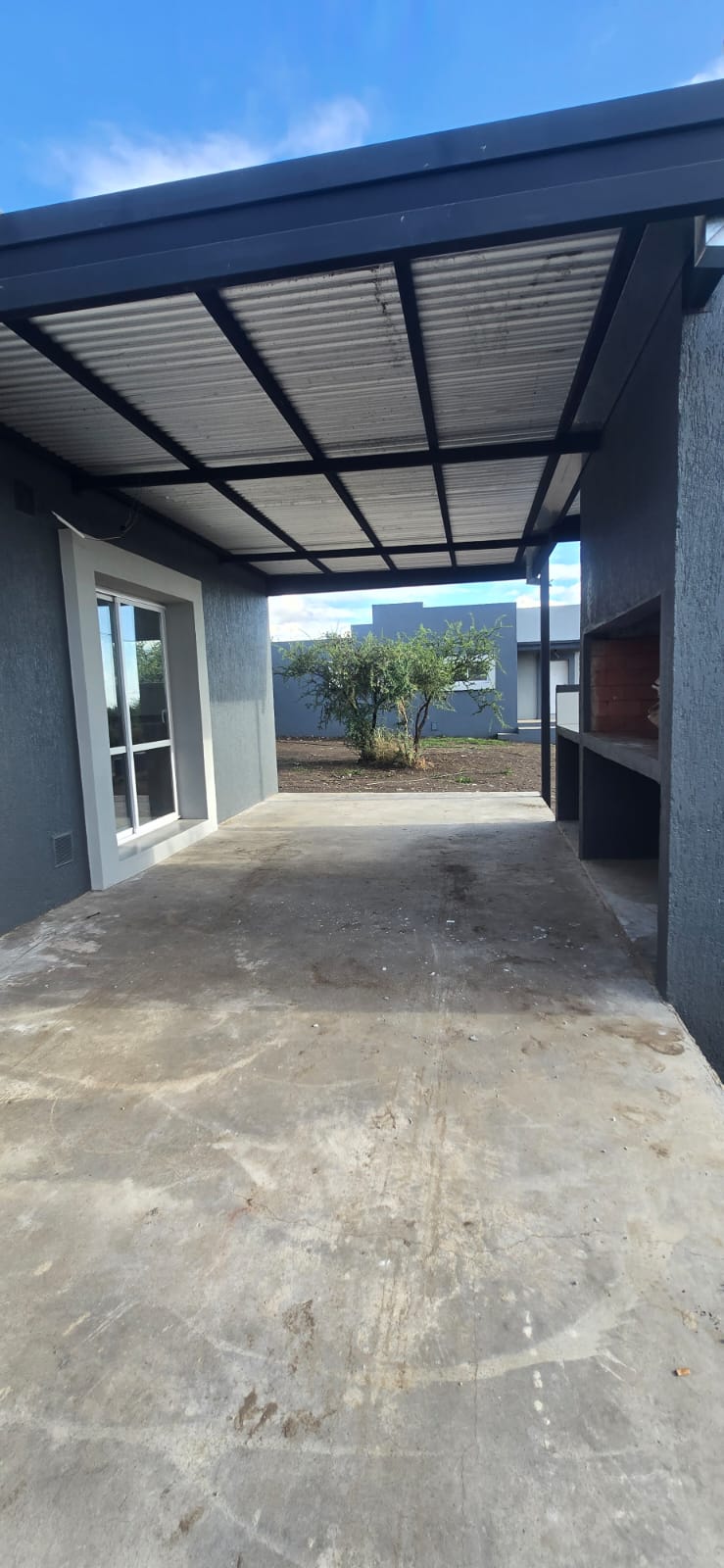 CASA MINIMALISTA DE TRES AMBIENTES LA ARBOLADA | MERLO | LOTE 1 VIVIENDA 1