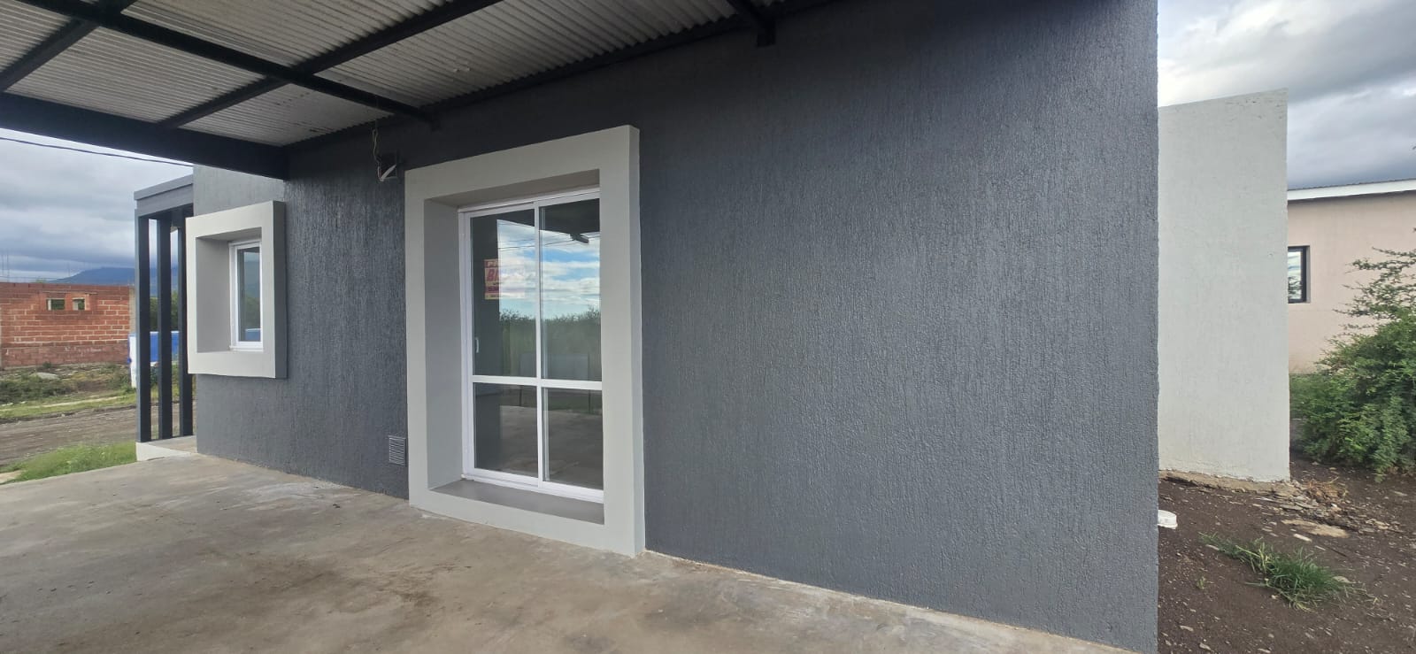 CASA MINIMALISTA DE TRES AMBIENTES LA ARBOLADA | MERLO | LOTE 1 VIVIENDA 1