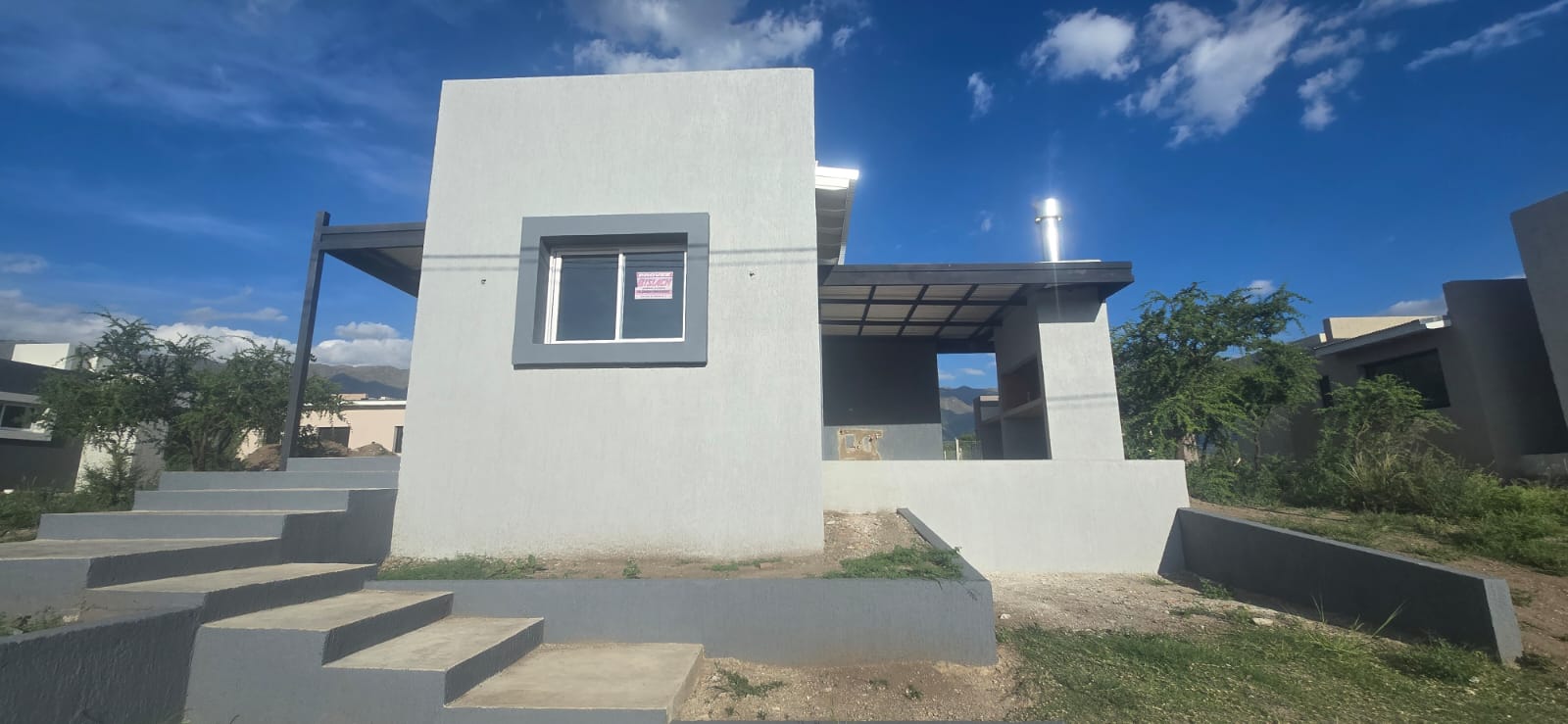 CASA MINIMALISTA TRES AMBIENTES LA ARBOLADA | MERLO | LOTE 1 VIVIENDA 2