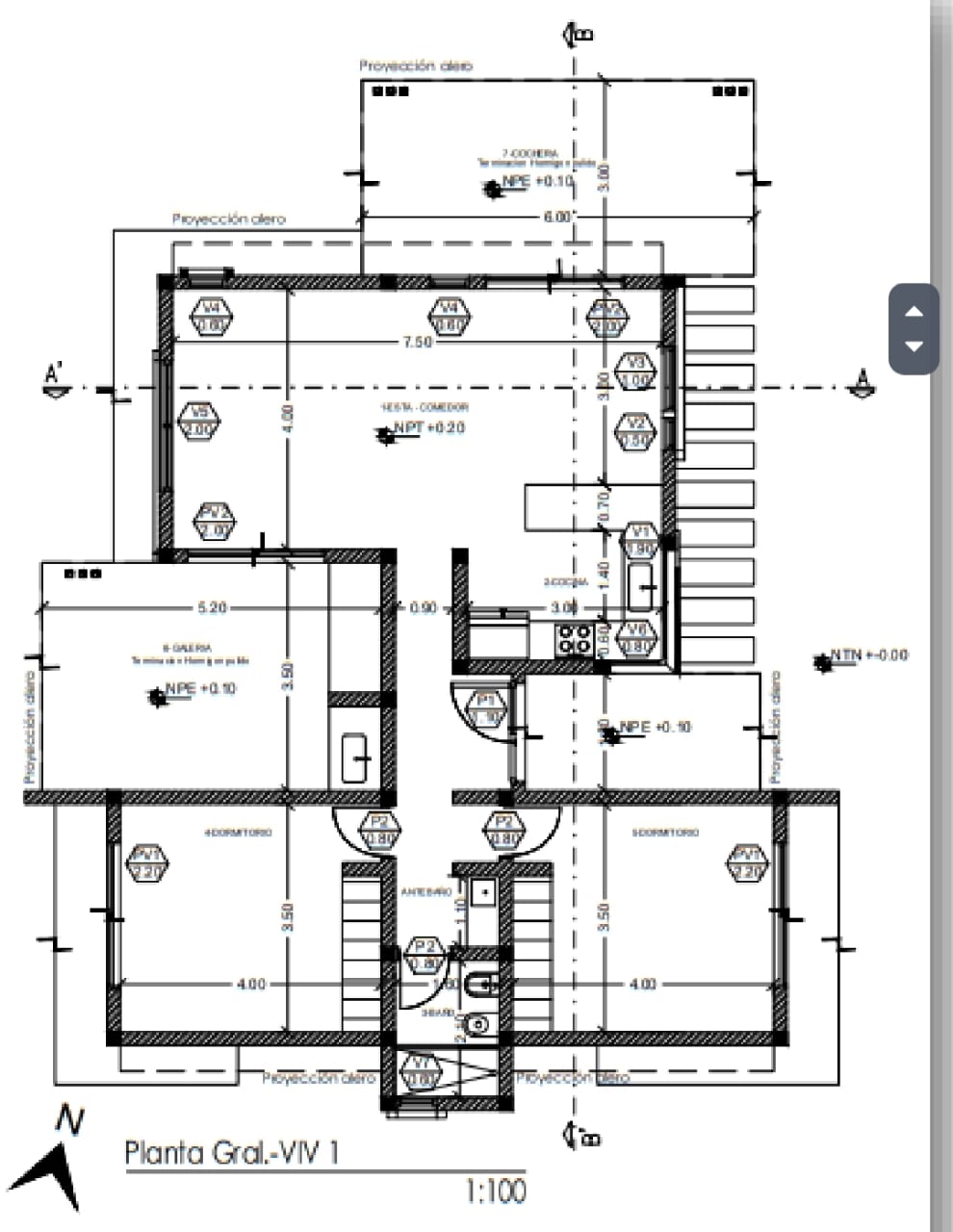 CASA MINIMALISTA DE 3 AMBIENTES LA ARBOLADA | MERLO | LOTE 6 VIVIENDA 1