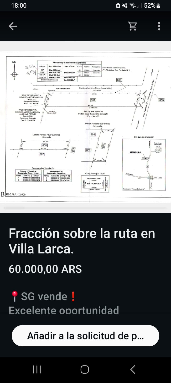 VENTA DE FRACCIÓN DE TERRENO CON GRAN POTENCIAL | VILLA LARCA