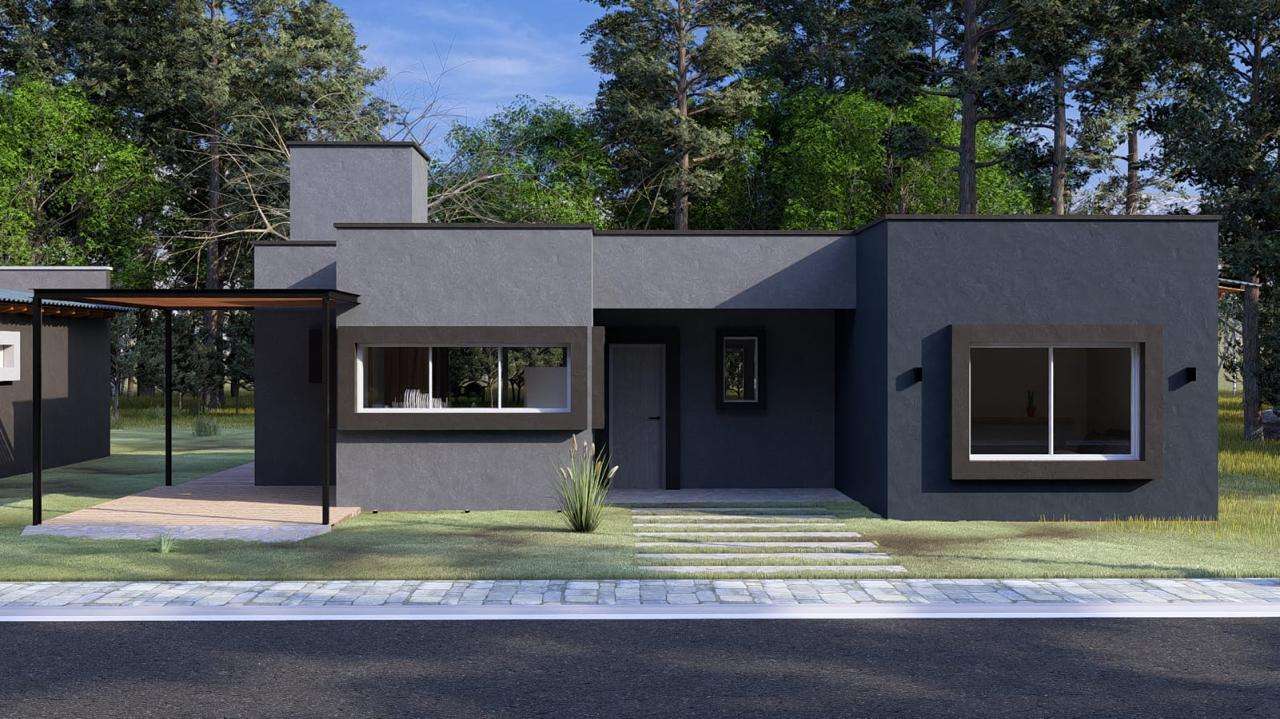 CASAS MINIMALISTAS EN LA ARBOLADA | MERLO | PREVENTA