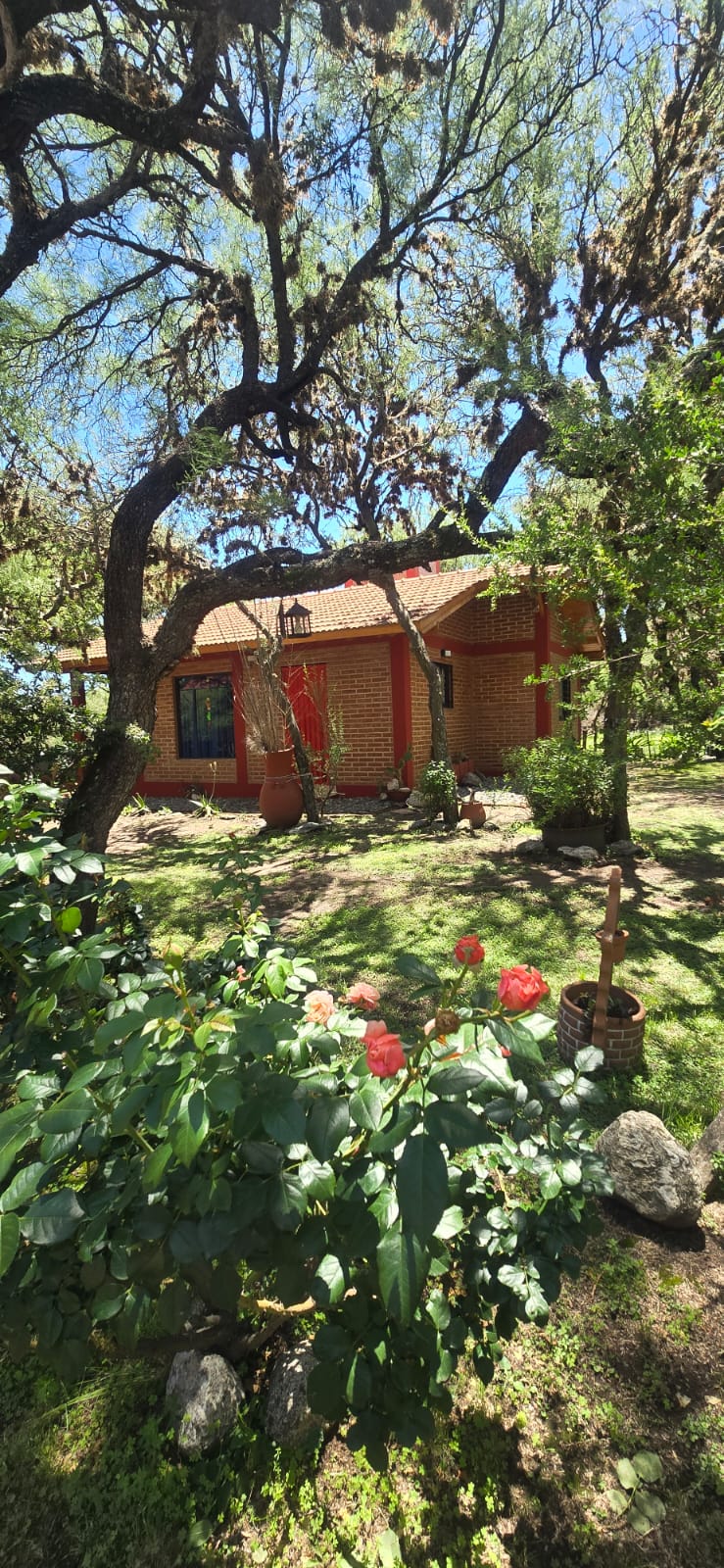 COMPLEJO DE CUATRO CABAÑAS CON PILETA EN CARPINTERIA