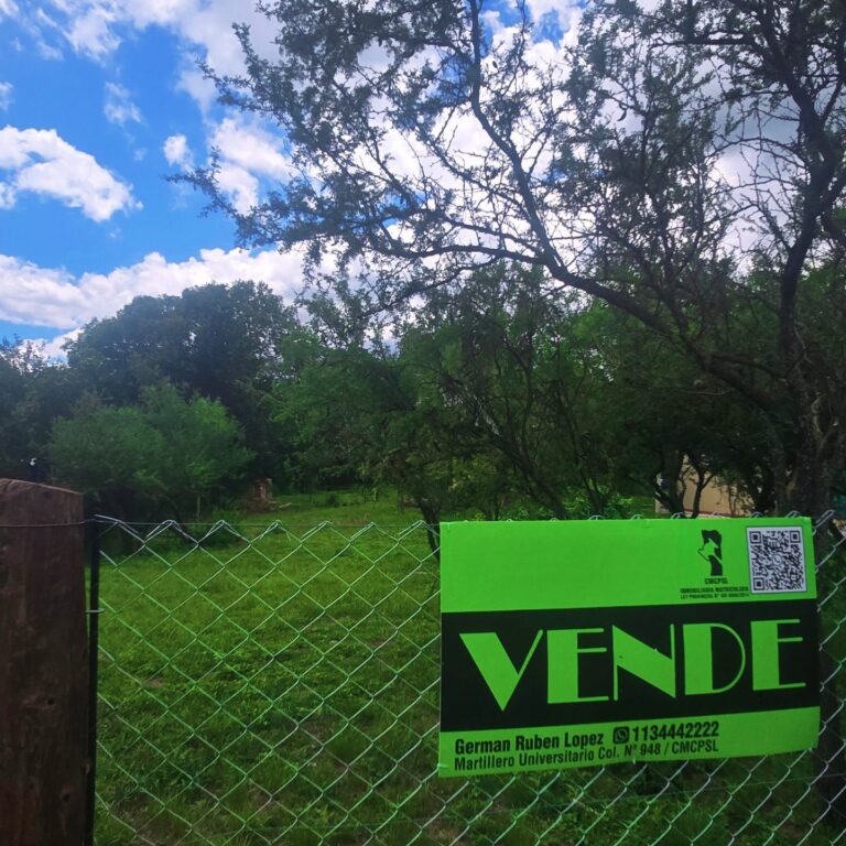 HERMOSO TERRENO EN VENTA – PIEDRA BLANCA ARRIBA | MERLO